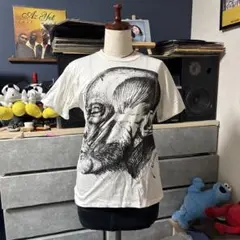 KHEEMURAI デザイン Tシャツ ホワイト