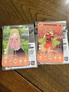 超かぐや姫！　まねきねこ　再生両面風カード　かぐや