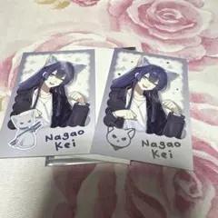 長尾景 にじさんじ チェキ風カード