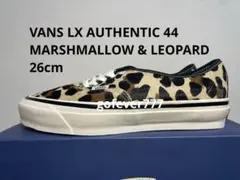 新品28cm VANS LX AUTHENTIC 44 PONY LEOPARD - メルカリ