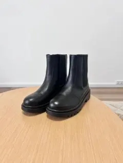 SHEIN サイドゴアショートブーツ ブラック 24cm
