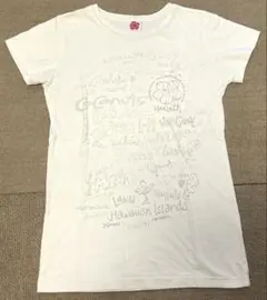 Hawaii プリント 半袖Tシャツ ホワイトのサムネイル
