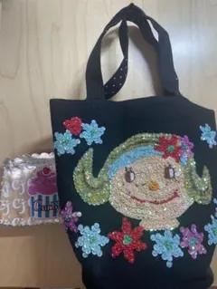 代官山Curly ポーチ＋ビーズ刺繍トート 2点セットのサムネイル