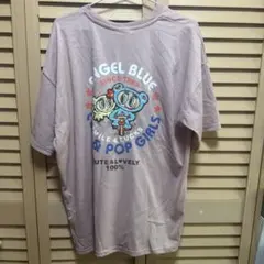【新品タグ付】エンジェルブルー 半袖Tシャツ　size Lのサムネイル