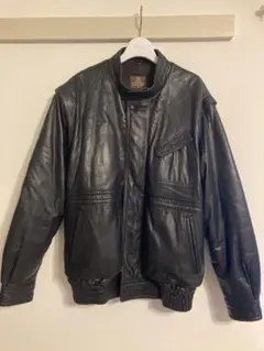 H.L MEN’S 上質ラム本革ライダースジャケット　ユニセックス