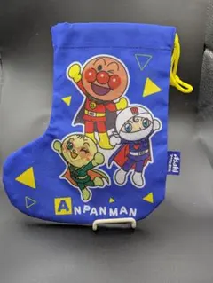【最終値下げ】非売品 アンパンマン アサヒ コラボ 靴下型ポーチのサムネイル
