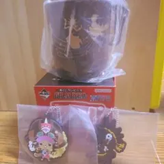 一番くじ　ワンピース　H賞マグカップ　J賞　2種セット　ラバーマスコット