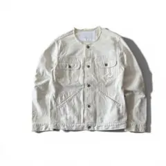 UNITED ARROWS SONS white denim jacket Lのサムネイル