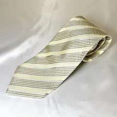 【新品】入手困難 ヴィヴィアンウエストウッド ネクタイ オーブ 黄 ストライプ 極美品 入手困難 ヴィヴィアンウエストウッド ネクタイ オーブ 黄