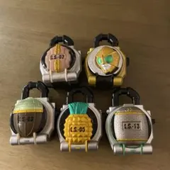 仮面ライダー鎧武　ロックシード5点セット