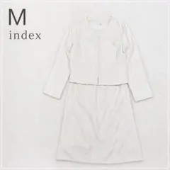 ラメツイード ノーカラージャケット スカート セットアップ M 入学式 卒業式