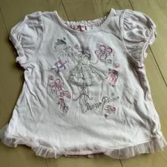 Mezzo Piano うすピンクTシャツ