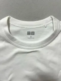 ２枚セット　UNIQLO U クルーネックTシャツ ホワイト Sサイズのサムネイル