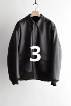 comoli 25AW シープスキン A-2ジャケット サイズ1 新品未使用 COMOLI 25AW . シープスキン A-2ジャケット ¥264,000- tax in . モデル