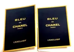 新品未使用】CHANEL ブルードゥシャネル レゼクスクルジフ サンプル 2
