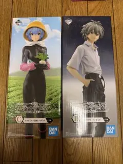 一番くじ　エヴァンゲリオン　アヤナミレイ(仮称)　渚カヲル　フィギュア