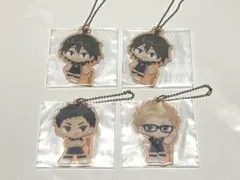 ハイキュー　一番くじ　アクリルキーホルダー　澤村　山口　月島　セット