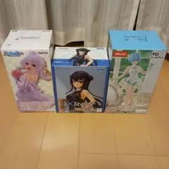 フィギュア 3体セット 魔女の旅々 青春ブタ野郎 Re:ゼロ