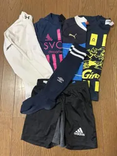キッズサッカーウェアセット　120〜130cm アンダーアーマー他