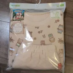 ★新品未使用★ ユニクロ 100 キルトパジャマ シルバニアファミリー ピンク