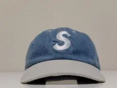 【極美品】Supreme　2-Tone　S Logo　6-Panel　Denim
