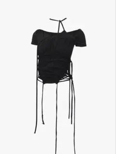 theredthread S snake laceup tops - メルカリ