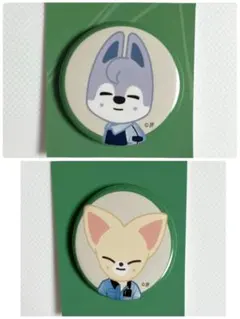 Straykids 展覧会 缶バッチ Hollow ウルフチャン　ファクシニー