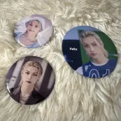 Felix K-POP ピンバッジ 3個セット