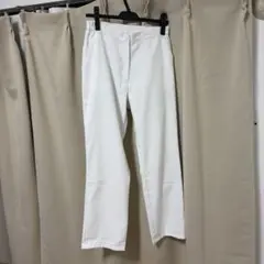 【医療用】スクラブ　パンツ　レディース　白　Mサイズ　ナースリー