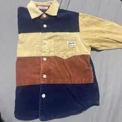 Bebe コーデュロイ長袖シャツ 100