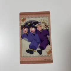 忍たま乱太郎 走れ運動会！の段クリアカード　竹谷八左ヱ門　久々知兵助　斉藤タカ丸