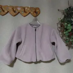 ♥bnshes 【110】くすみピンク♡フリースジャケット