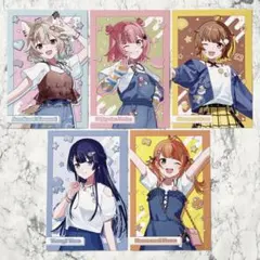 ナナニジ 22/7 キャラクタークリアファイル4枚セット - メルカリ