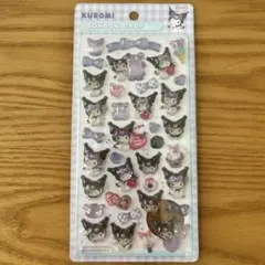 Kuromi Bonbon Drop シール　ボンボンドロップシール　クロミ