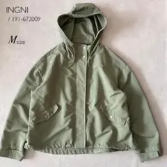 ★INGNI イング マウンテンパーカー M カーキ ブルゾン アウター 春
