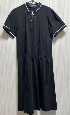 ZARA WOMAN ブラック 半袖ワンピースのサムネイル