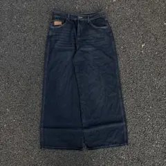 archive wide buggy denim pants tuck y2k