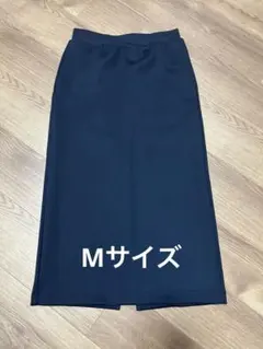 ユニクロ　ドライスウェットナローロングスカート　Mサイズのサムネイル