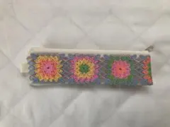 インド刺繍　ペンケース　ポーチ