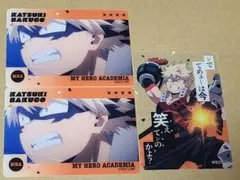 ヒロアカ　ピクチャーム　トレーディングクリアカード　爆豪勝己