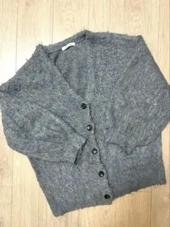 archives グレー カーディガン