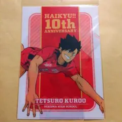 ハイキュー！！　10th Anniversary　クリアファイル　音駒高校