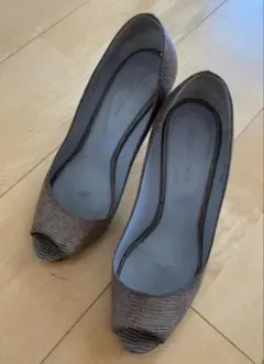 セルジオ・ロッシ　オープントゥパンプス 36