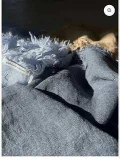 【ASAUCE MELER】リネンストール　GLAY