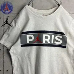 PSG×ジョーダン☆Tシャツ ビッグロゴ Jordan パリサンジェルマン XL