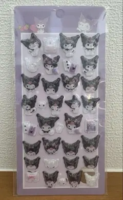 ボンボンドロップシール 3D 立体シール ラス1！