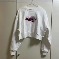 MOUSSY プロダクトロゴプルオーバー