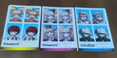ダンガンロンパ　ダイソー　証明写真風ステッカー　まとめ売り