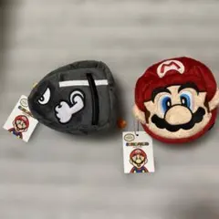 スーパーマリオ カラビナ付　リュック型ミニポーチ