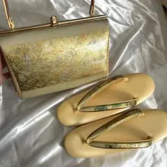 新品未使用 成人式 バッグ・草履セット